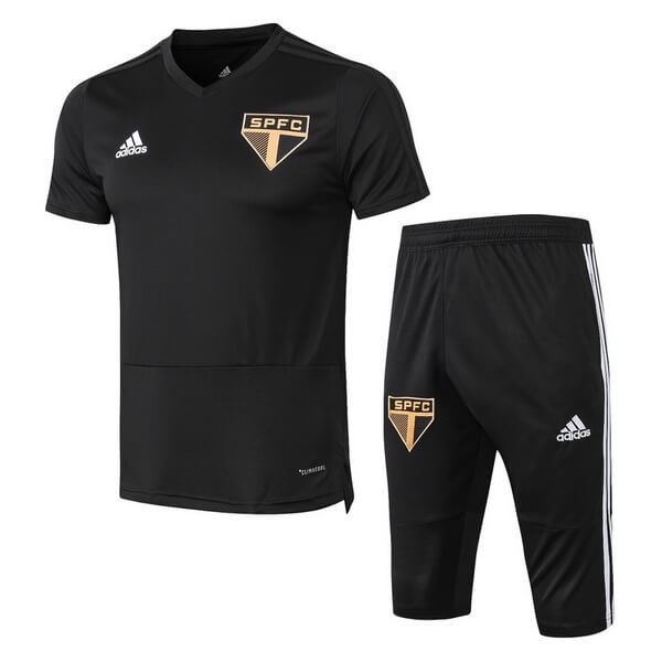 Camiseta São Paulo Entrenamiento Conjunto Completo 2018/19 Negro